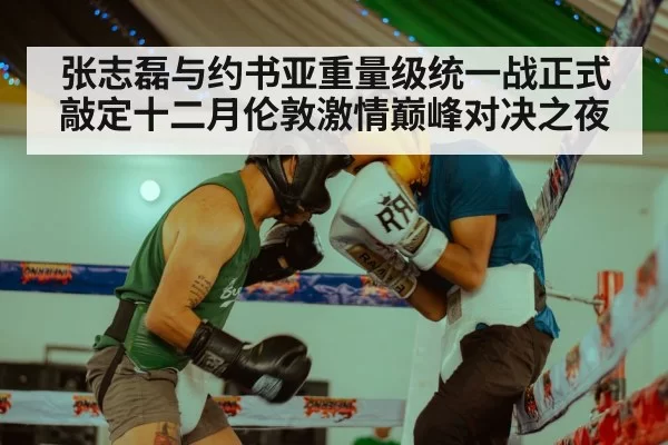 张志磊与约书亚重量级统一战正式敲定十二月伦敦激情巅峰对决之夜